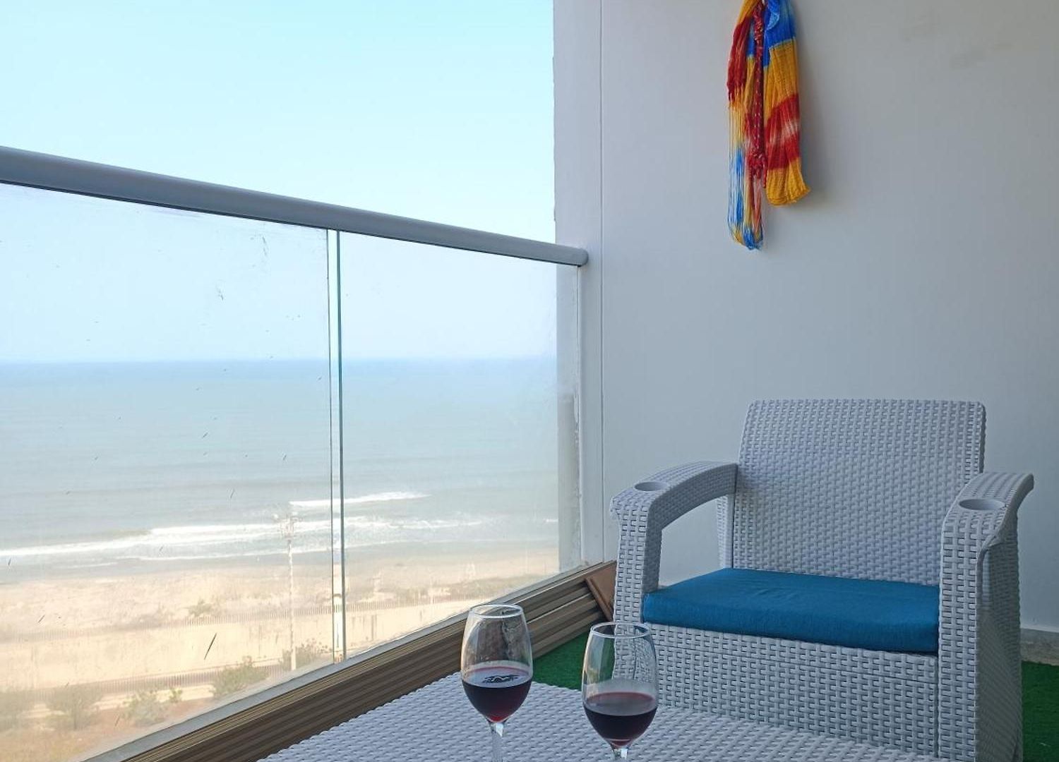 Frente Al Mar Amoblado Apartamento *