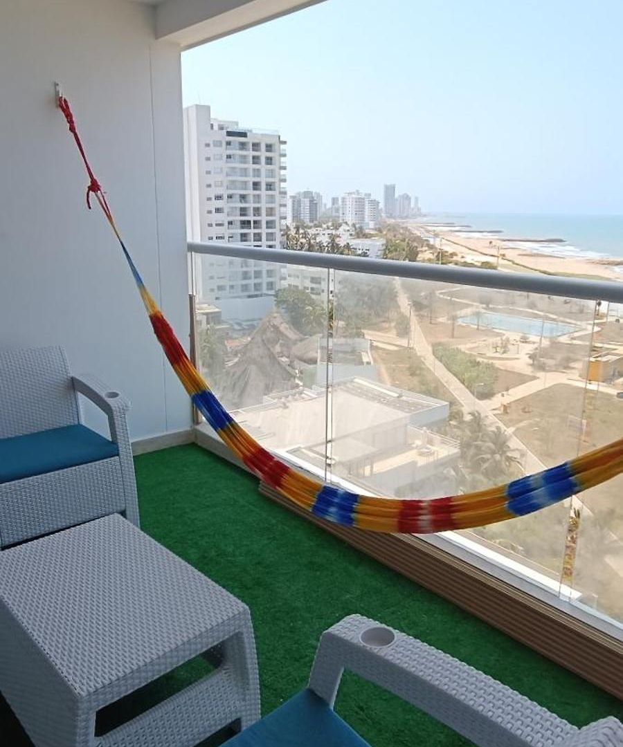 Apartamento Frente Al Mar Amoblado Cartagena