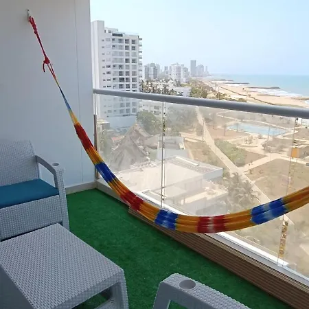 Apartamento Frente Al Mar Amoblado Cartagena